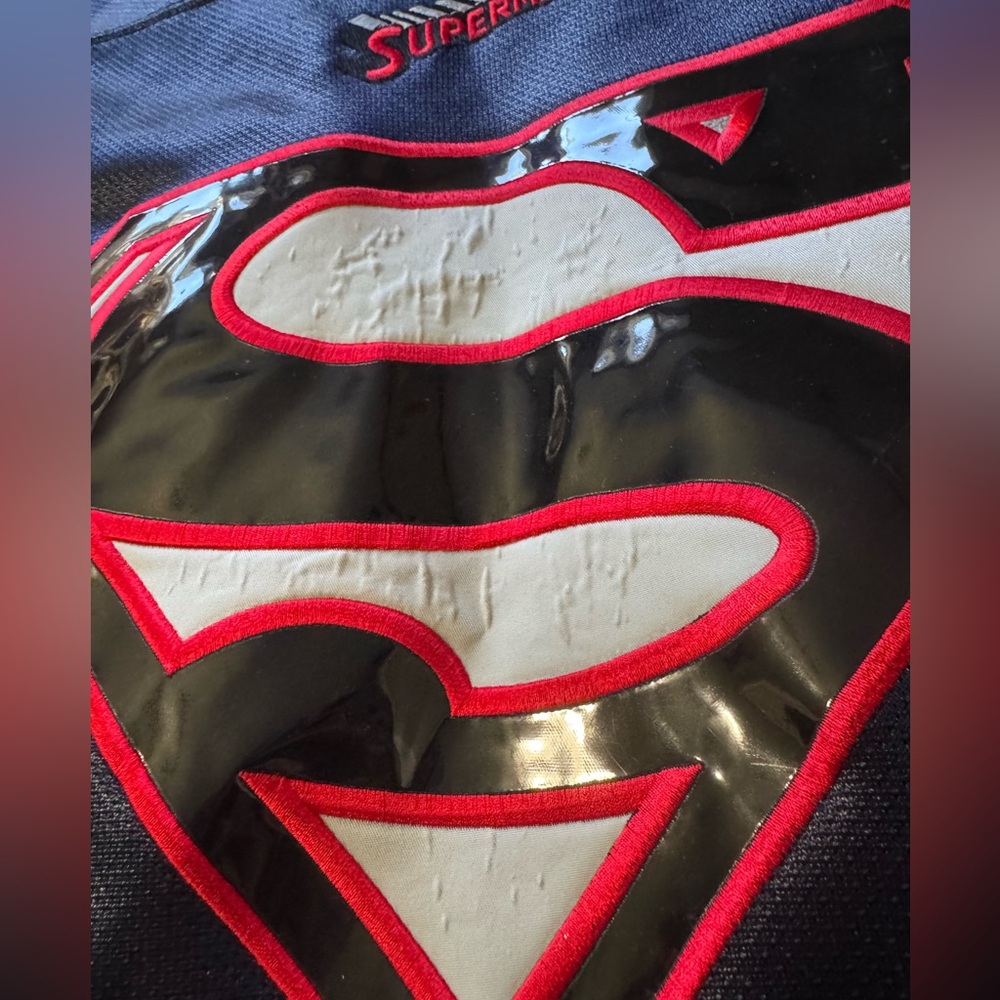 Warner Bros. Superman Black and Navy Jersey - Picture 7 of 13
